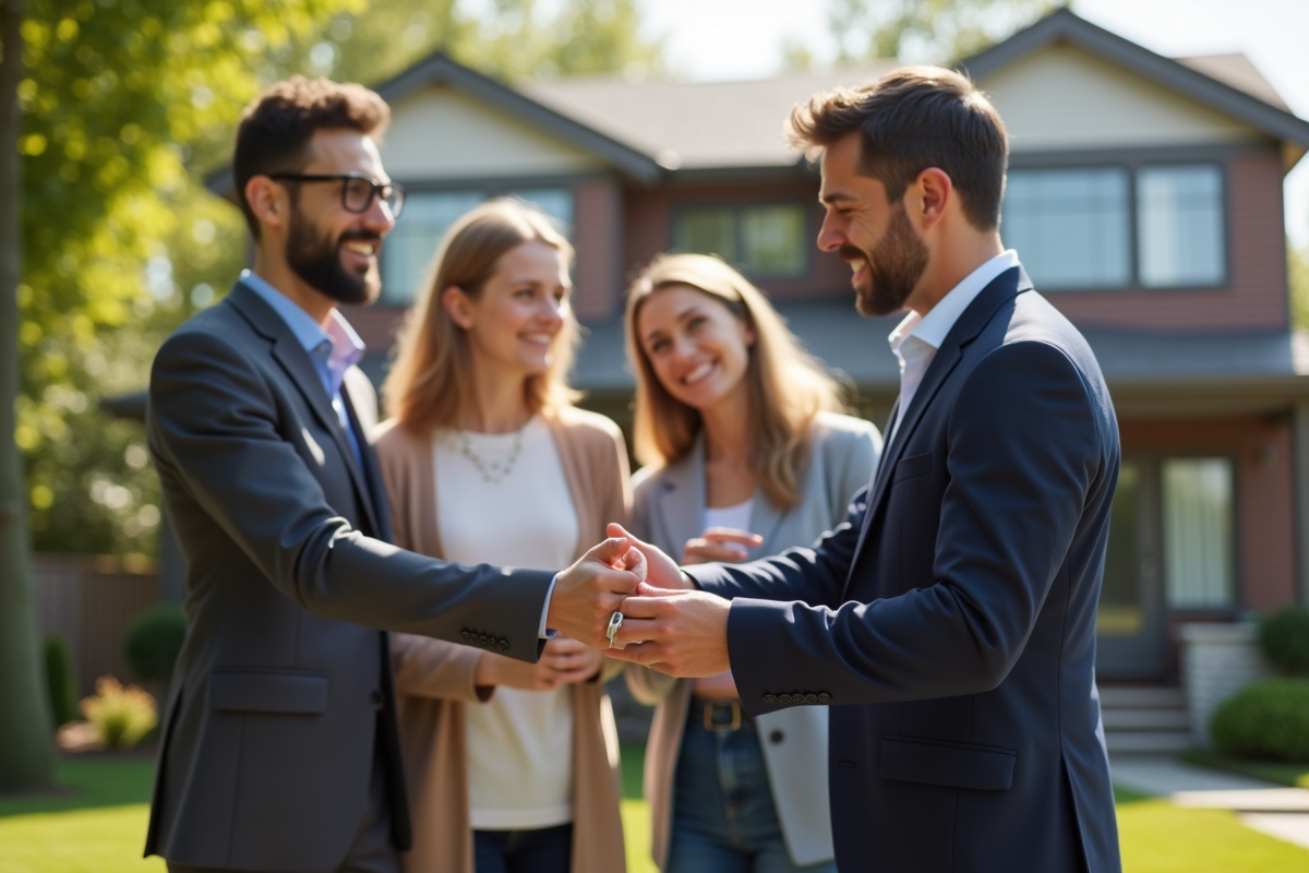 immobilier partage