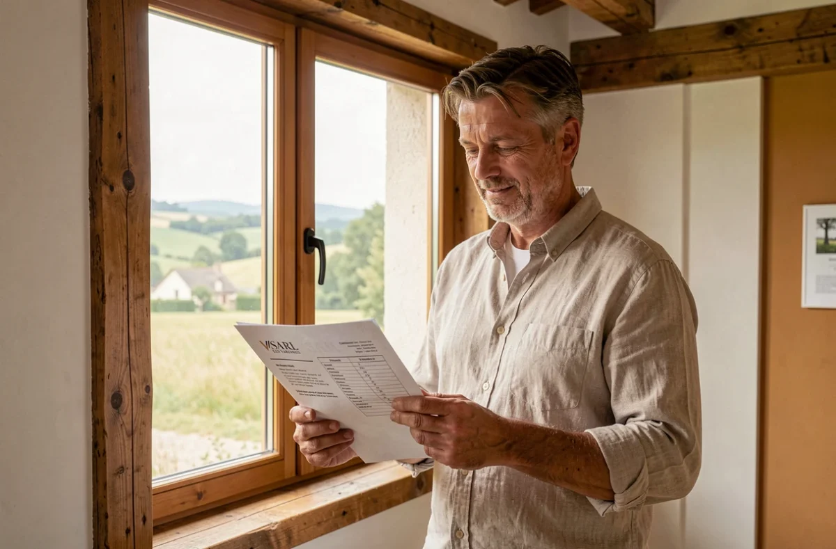 Professionnel de Sarl Les Varennes du Breuil consultant des rapports de copropriété dans son agence